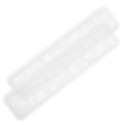 BELLIFFY 2 Stück Silikon Gießform für Lesezeichen Feder Design Bookmark Maker DIY Epoxidharz Formen für Personalisierte Lesezeichen für Bastelprojekte und von BELLIFFY