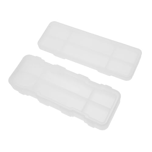 BELLIFFY 2 Stück Silikonbox Epoxidharz Gießform Wiederverwendbar DIY Stiftebox Bastelform Transparent für Individuelle Aufbewahrung und Geschenkideen BELLIFFY 2 Stück Silikonbox Epoxidharz Gießform Wiederverwendbar DIY Stiftebox Bastelform Transparent für Individuelle Aufbewahrung und Geschenkideen von BELLIFFY