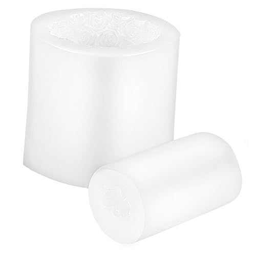 BELLIFFY 2 Stück Silikonform Rosenform für Duftkerzen Gießform Flexibles Lebensmittelechtes Material Einfach zu Reinigen Vielseitig für Kerzen Seife Eiswürfel DIY Hochzeitsdekoration BELLIFFY 2 Stück Silikonform Rosenform für Duftkerzen Gießform Flexibles Lebensmittelechtes Material Einfach zu Reinigen Vielseitig für Kerzen Seife Eiswürfel DIY Hochzeitsdekoration von BELLIFFY