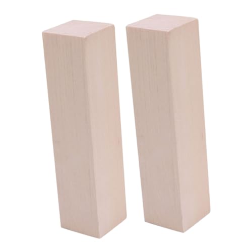 BELLIFFY 2 Stück Teiliges Basswood Holzschnitzblock Rechteckige Schnitzholzblöcke Langlebiges Holz für DIY Projekte Schnitzen und Basteln für Übungszwecke BELLIFFY 2 Stück Teiliges Basswood Holzschnitzblock Rechteckige Schnitzholzblöcke Langlebiges Holz für DIY Projekte Schnitzen und Basteln für Übungszwecke von BELLIFFY