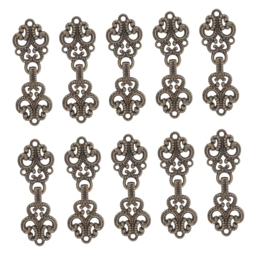 BELLIFFY 20 Paare Retro Metall-knöpfe zum Nähen Chinesische Cheongsam Froschknöpfe aus Legierung Stabile Vintage-verschlüsse für Traditionelle Kleidung und Hanfu Elegantes Design Einfache BELLIFFY 20 Paare Retro Metall-knöpfe zum Nähen Chinesische Cheongsam Froschknöpfe aus Legierung Stabile Vintage-verschlüsse für Traditionelle Kleidung und Hanfu Elegantes Design Einfache von BELLIFFY
