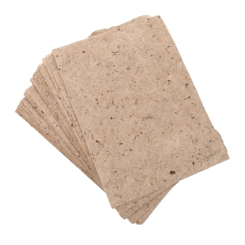 BELLIFFY 20 Stück Maulbeerpapier Decoupage-Zeichenpapier Decoupage-Papier zum Basteln Herstellung Scrapbooking Handwerkspapier Texturfaser für Leinwand Beige BELLIFFY 20 Stück Maulbeerpapier Decoupage-Zeichenpapier Decoupage-Papier zum Basteln Herstellung Scrapbooking Handwerkspapier Texturfaser für Leinwand Beige von BELLIFFY