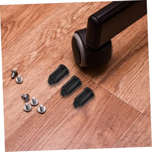 BELLIFFY 20 Stück Teiliges Caster Sockel Einsatz Pp material Einfache Montage Kompatibel mit Möbelrollen Robuste Steckhülsen für Stieldurchmesser Vielseitig für Möbelpflege und Reparatur von BELLIFFY