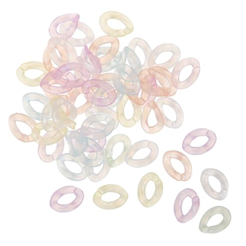 BELLIFFY 200 Stück Leuchtender Verbindungsring, Leuchtender Leuchtring, Im Dunkeln Leuchtende Haken, Ovaler Verbindungsring Aus Kunststoff, Leuchtender Riemen, Kettenhalsketten Bausatz, BELLIFFY 200 Stück Leuchtender Verbindungsring, Leuchtender Leuchtring, Im Dunkeln Leuchtende Haken, Ovaler Verbindungsring Aus Kunststoff, Leuchtender Riemen, Kettenhalsketten Bausatz, von BELLIFFY