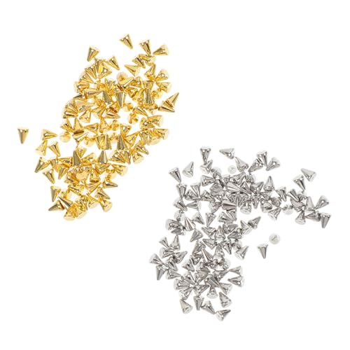 BELLIFFY 200 Stück Nagelnieten, Nageldekorationen, Maniküre Dekore, Maniküre Dekorationen, Nagel Edelsteine ​​Und Anhänger, DIY Nagel Anhänger, Acryl Nagel Anhänger, Nagelkunst Juwelen von BELLIFFY