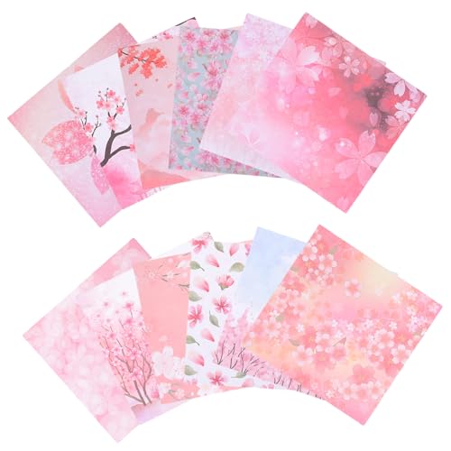BELLIFFY 200 Stück Origami Faltpapier, Bastelpapier, Doppelseitiges Papier, DIY Zubehör, Handgemachtes DIY Papier, DIY Schneidepapier, Oragami Bastelpapier, DIY Bastelpapier, Handgemachtes von BELLIFFY