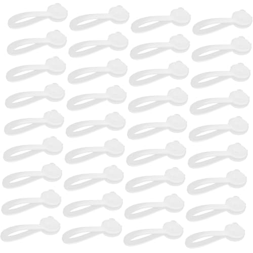 BELLIFFY 2000 Stück Transparente Tag Halter für Etiketten Praktische Zubehörteile für Einzelhandel Supermärkte Geschäfte Vielseitige Verwendung für Bekleidung Schuhe Schmuck Optimal für von BELLIFFY