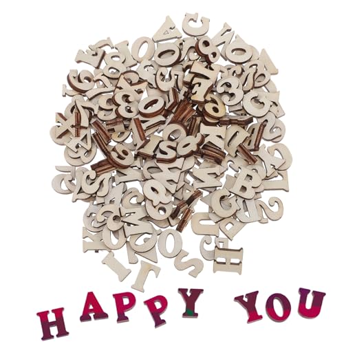 BELLIFFY 204Stücke Holzbuchstaben und Holzzahlen Naturholz Alphabet für DIY Projekte und Home Decor für Lernzwecke und Bastelarbeiten BELLIFFY 204Stücke Holzbuchstaben und Holzzahlen Naturholz Alphabet für DIY Projekte und Home Decor für Lernzwecke und Bastelarbeiten von BELLIFFY