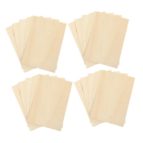 BELLIFFY Holzbretter Zum Basteln 24 Stück Unlackierte Holzplatten Gravur-holzbretter Für Die Inneneinrichtung BELLIFFY Holzbretter Zum Basteln 24 Stück Unlackierte Holzplatten Gravur-holzbretter Für Die Inneneinrichtung von BELLIFFY