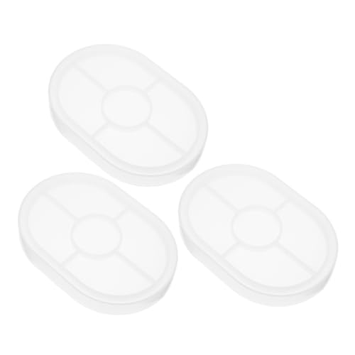 BELLIFFY 3 Stück Teiliges Silikon Oval Untersetzer Formen Langlebige Epoxidharz Gießform mit Verstärktem Rand für Diy Schmucktabletts Kerzenhalter und Dekorative Ablagen Vielseitig BELLIFFY 3 Stück Teiliges Silikon Oval Untersetzer Formen Langlebige Epoxidharz Gießform mit Verstärktem Rand für Diy Schmucktabletts Kerzenhalter und Dekorative Ablagen Vielseitig von BELLIFFY