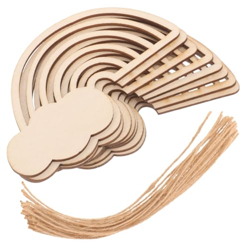 BELLIFFY 30 Stück Teiliges Holz Regenbogen Cutouts Unbemalte DIY Holzscheiben für Basteln und Kinderhandwerk Natürliche Holzregenbogen Rohlinge Stabile Holzdeko zum Anmalen und Verzieren BELLIFFY 30 Stück Teiliges Holz Regenbogen Cutouts Unbemalte DIY Holzscheiben für Basteln und Kinderhandwerk Natürliche Holzregenbogen Rohlinge Stabile Holzdeko zum Anmalen und Verzieren von BELLIFFY