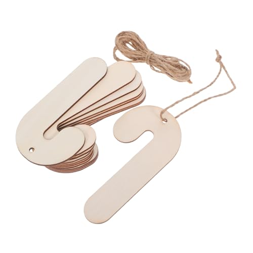BELLIFFY 30 Stück Teiliges Unvollendete Weihnachts Holzdekorationen Candy Cane Holzscheiben mit Schnur für DIY Bastelprojekte Vielseitig Bemalbar Leicht Aufzuhängen für Weihnachtsfeier und BELLIFFY 30 Stück Teiliges Unvollendete Weihnachts Holzdekorationen Candy Cane Holzscheiben mit Schnur für DIY Bastelprojekte Vielseitig Bemalbar Leicht Aufzuhängen für Weihnachtsfeier und von BELLIFFY