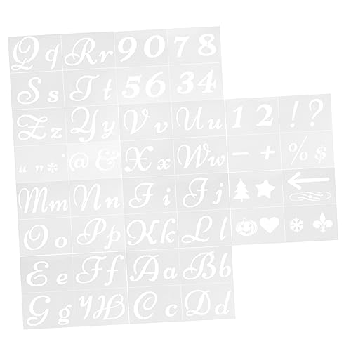 BELLIFFY 40st Alphabet-malvorlage Kinder Schablonen Scrapbooking-schablonen Scrapbook-schablonen DIY-zeichenschablonen Kinder Malen Formen Buchstabenschablonen Malformen Weiß Plastik BELLIFFY 40st Alphabet-malvorlage Kinder Schablonen Scrapbooking-schablonen Scrapbook-schablonen DIY-zeichenschablonen Kinder Malen Formen Buchstabenschablonen Malformen Weiß Plastik von BELLIFFY