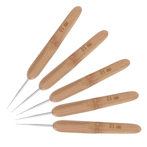 BELLIFFY 5 Stück Dreadlocks Häkelnadel Teilig Ergonomisch Leicht Haarverlängerung Flechten Haarwerkzeug für Zöpfe und Perücken Handliches Dreadlocks Interlock Needle Kit BELLIFFY 5 Stück Dreadlocks Häkelnadel Teilig Ergonomisch Leicht Haarverlängerung Flechten Haarwerkzeug für Zöpfe und Perücken Handliches Dreadlocks Interlock Needle Kit von BELLIFFY