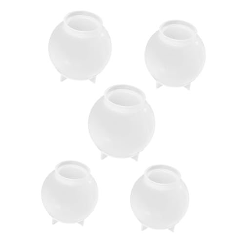 BELLIFFY 5 Stück Kristallkugelformen, Gießformen Für Kunstharz, Silikonformen, Kristallkugel Herstellungsform, Bastelform, Bastelform, Ornament Silikonform, Kleine Harzformen, Silikonform BELLIFFY 5 Stück Kristallkugelformen, Gießformen Für Kunstharz, Silikonformen, Kristallkugel Herstellungsform, Bastelform, Bastelform, Ornament Silikonform, Kleine Harzformen, Silikonform von BELLIFFY