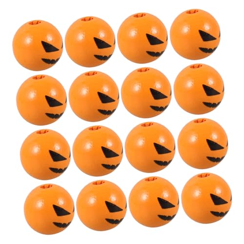 BELLIFFY 50 Stück Holzperlen Dekoration Rustikales Fete Bastelhandwerk Herbstperlen Bastelarbeiten Natürliche Accessoires Halloween Party Formen Herstellung Gruseliger Halloween BELLIFFY 50 Stück Holzperlen Dekoration Rustikales Fete Bastelhandwerk Herbstperlen Bastelarbeiten Natürliche Accessoires Halloween Party Formen Herstellung Gruseliger Halloween von BELLIFFY