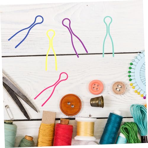 BELLIFFY 50 Stück Teiliges Spulenklammern aus Langlebigem Kunststoff Verstellbare Bobbin Clips in Gemischten Farben Wiederverwendbare Fadenhalter für Nähzubehör als Sewing Organizer und BELLIFFY 50 Stück Teiliges Spulenklammern aus Langlebigem Kunststoff Verstellbare Bobbin Clips in Gemischten Farben Wiederverwendbare Fadenhalter für Nähzubehör als Sewing Organizer und von BELLIFFY