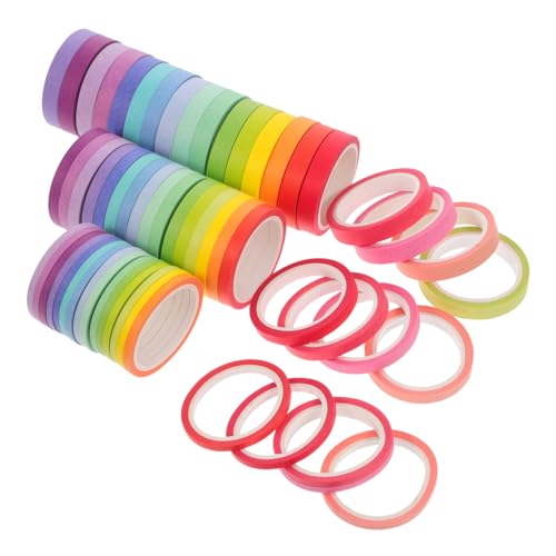 BELLIFFY 60 Rollen Maler Abdeckbänder Scrapbook Dekorative Dünne Abdeckbänder Maler Klebeband Für Journaling Dünne DIY Klebebänder BELLIFFY 60 Rollen Maler Abdeckbänder Scrapbook Dekorative Dünne Abdeckbänder Maler Klebeband Für Journaling Dünne DIY Klebebänder von BELLIFFY