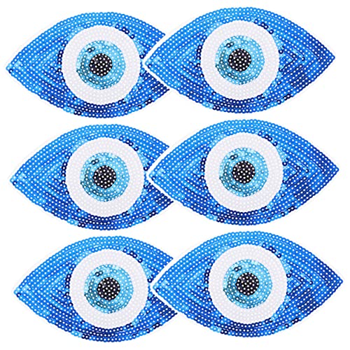BELLIFFY 6stücke Exquisite Stickerei Patches Diy Kleidung Aufnäher Mit Perlen Und Pailletten Für Einzigartige Bastelarbeiten Und Kleidungszubehör von BELLIFFY