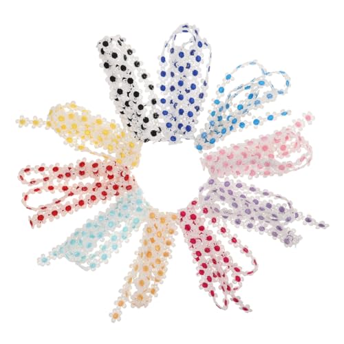 BELLIFFY Bunte Blumen Spitzenband Gänseblümchenmuster Dekoration für Schuh und Kleidungszubehör DIY Geschenkverpackung und Handwerksprojekte BELLIFFY Bunte Blumen Spitzenband Gänseblümchenmuster Dekoration für Schuh und Kleidungszubehör DIY Geschenkverpackung und Handwerksprojekte von BELLIFFY
