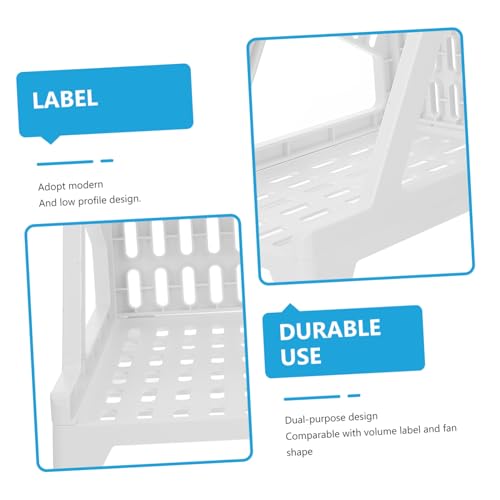 BELLIFFY Externer Etikettenhalter für Rollen und Fan fold Papier Multifunktionaler Universeller Label Paper Holder Kompatibel mit Thermodruckern Praktischer Aufbewahrungsständer für von BELLIFFY