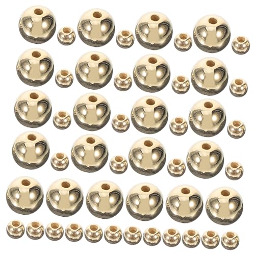 BELLIFFY Goldfarbene Ccb Kunststoffrundperlen DIY Schmuckherstellung Armband Perlen für Basteln und Handarbeit Langlebig Farbintensiv Geeignet für Kreative DIY Projekte BELLIFFY Goldfarbene Ccb Kunststoffrundperlen DIY Schmuckherstellung Armband Perlen für Basteln und Handarbeit Langlebig Farbintensiv Geeignet für Kreative DIY Projekte von BELLIFFY