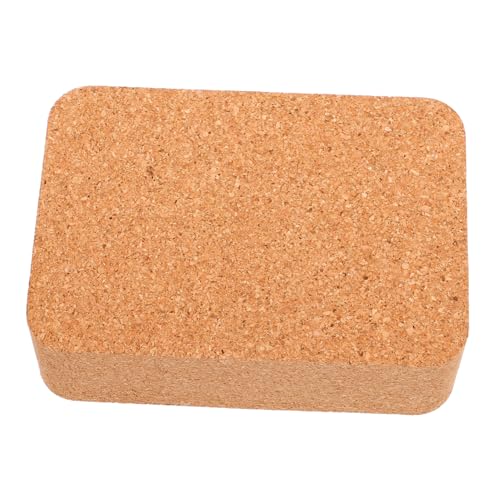 BELLIFFY Hochdichte Leder Stanzmatte Korkpolster DIY Lederhandwerk Stanzunterlage für Handwerk Lochstanzen und Präzises Perforieren Geeignet für Leder und Textilarbeiten von BELLIFFY