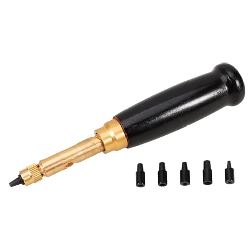 BELLIFFY Lederstanzer Metall Gürtellocher Lederlocher Stanzwerkzeug Diy Handwerk Stanzen Locher Kompakt Einfach Bedienen Mehrlagig von BELLIFFY
