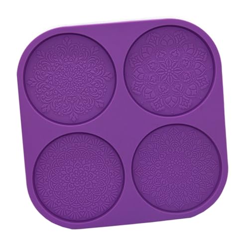 BELLIFFY Mandala Silikonform Für Untersetzer Diy Epoxidharz Gießform Aus Hochwertigem Silikon Für Kreative Bastelarbeiten Und Wohnaccessoires BELLIFFY Mandala Silikonform Für Untersetzer Diy Epoxidharz Gießform Aus Hochwertigem Silikon Für Kreative Bastelarbeiten Und Wohnaccessoires von BELLIFFY