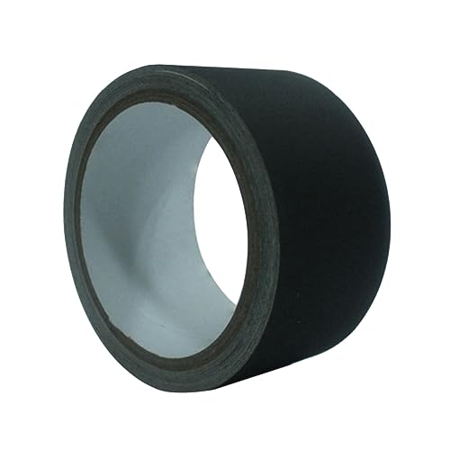 BELLIFFY Matte Klebeband für Fotografie Wasserdichtes Schattierungsband Hitzebeständiges Gewebeband Schwarz für Verpackung und Isolierung von BELLIFFY
