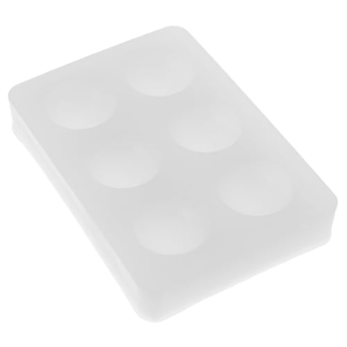 BELLIFFY Silikon Farbmischpalette für Aquarell und Ölgemälde Flexible DIY Malpalette mit Fächern für Bastelprojekte und Kreative Maltechniken von BELLIFFY
