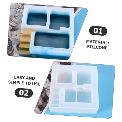 BELLIFFY Silikon Pflanzgefäß Form für Sukkulenten DIY Blumentopf Gießform Quadratisch Widerstandsfähig Glatt Leicht zu Entformen Kreative Bastelidee für Anfänger und Profis BELLIFFY Silikon Pflanzgefäß Form für Sukkulenten DIY Blumentopf Gießform Quadratisch Widerstandsfähig Glatt Leicht zu Entformen Kreative Bastelidee für Anfänger und Profis von BELLIFFY