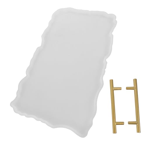BELLIFFY Silikonform für Tray mit Funktionalen Metallgriffen Robuste Diy Gießform für Epoxidharz Detailreiche Oberfläche Langlebig und Leicht Entformbar für Serviertabletts und BELLIFFY Silikonform für Tray mit Funktionalen Metallgriffen Robuste Diy Gießform für Epoxidharz Detailreiche Oberfläche Langlebig und Leicht Entformbar für Serviertabletts und von BELLIFFY