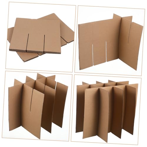 BELLIFFY Umzugskarton Trennwände aus Stabilem Wellpappkarton Teiligem Glas Geschirr teilerset Stoßdämpfend Flexibel Anpassbar Einfache Montage für Sicheren Versand und Umzug BELLIFFY Umzugskarton Trennwände aus Stabilem Wellpappkarton Teiligem Glas Geschirr teilerset Stoßdämpfend Flexibel Anpassbar Einfache Montage für Sicheren Versand und Umzug von BELLIFFY