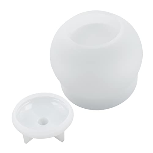BELLIFFY Wiederverwendbare Silikonform für Epoxidharz DIY Schmuckaufbewahrungsglas mit Vielseitige Gießform für Bastelprojekte und Dekorationen für Erwachsene von BELLIFFY