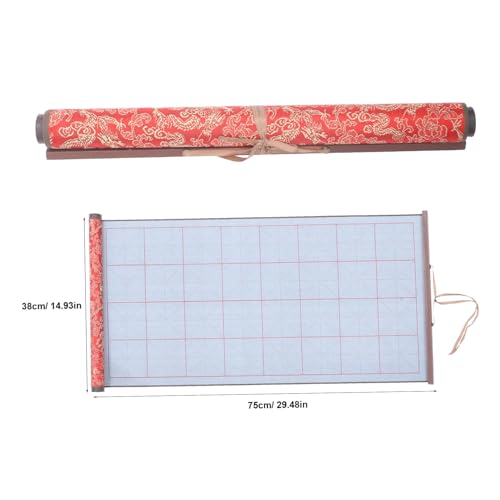 BELLIFFY Wiederverwendbares Chinesisches Kalligraphie wassertuch Dickes Übungstuch mit Mi zi raster für Anfänger Vielseitiges Schreib Malmaterial für Kalligraphiekurse und Zuhause BELLIFFY Wiederverwendbares Chinesisches Kalligraphie wassertuch Dickes Übungstuch mit Mi zi raster für Anfänger Vielseitiges Schreib Malmaterial für Kalligraphiekurse und Zuhause von BELLIFFY