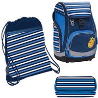 BELMIL® Schulranzen-Set Comfy Pack Lining Kunstfaser blau von BELMIL®