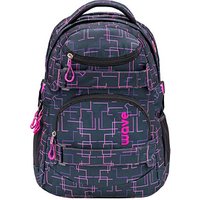BELMIL® Schulrucksack Infinity Cubic Pink Kunstfaser schwarz/pink von BELMIL®