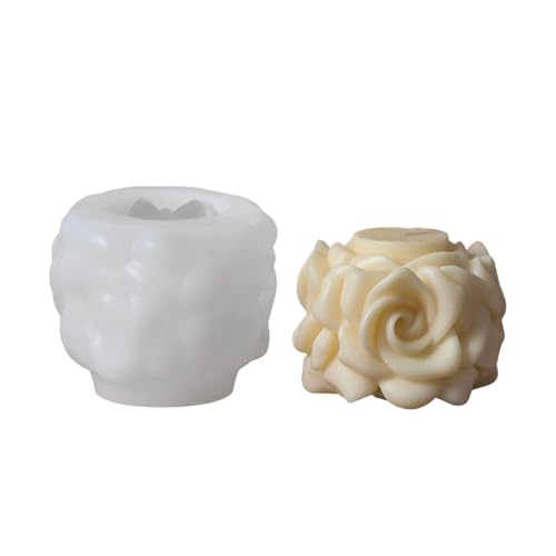 3D-Blumen-Zylinder-Silikonformen für Seifenherstellung, Blumen-Zylinder-Silikonformen für Epoxidharz von BELOWSYALER