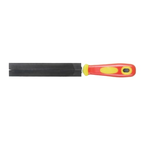 BELOWSYALER 1,6 cm (6/8 Zoll) gehärtete Stahlfeile, flache Metallfeile, Schärfwerkzeug mit bequemem Handgriff, Stahlschärfer von BELOWSYALER