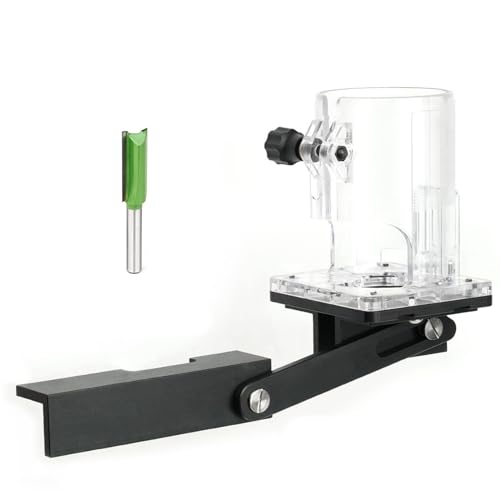 BELOWSYALER 2-in-1 Holzbearbeitung, einfacher Steckverbinder, Seitenfräsen, Schlitzhalterung, Ortungsgerät, Holzbearbeitung, Trimmer-Werkzeug für 65 mm Basis BELOWSYALER 2-in-1 Holzbearbeitung, einfacher Steckverbinder, Seitenfräsen, Schlitzhalterung, Ortungsgerät, Holzbearbeitung, Trimmer-Werkzeug für 65 mm Basis von BELOWSYALER