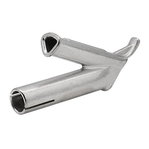 BELOWSYALER Dreieckige Schnellschweißdüse, Tackerdüse, Push, 8 mm, Standard-Schweißspitze für PVC-Heißluftpistolen, Schweißgerät von BELOWSYALER