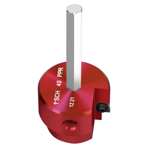 BELOWSYALER Effiziente PVC-Rohrreibahle 2,5 cm, 3,8 cm, 5,1 cm, 7,6 cm Rohrverschraubung Reibahle für einfache Wartung für Enthusiasten BELOWSYALER Effiziente PVC-Rohrreibahle 2,5 cm, 3,8 cm, 5,1 cm, 7,6 cm Rohrverschraubung Reibahle für einfache Wartung für Enthusiasten von BELOWSYALER