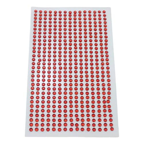 BELOWSYALER Glitzerstein-Aufkleber, selbstklebend, für Gesicht, 3 mm, zum Aufkleben auf Juwelen für Körper, Gesicht und Basteldekorationen von BELOWSYALER