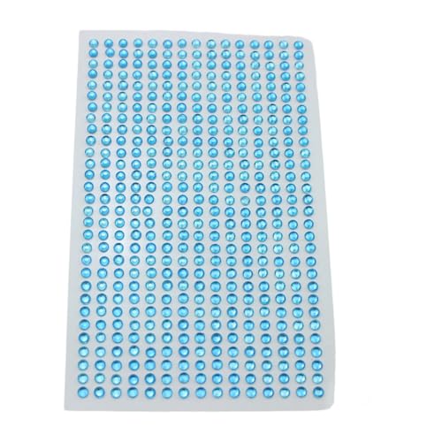 BELOWSYALER Glitzerstein-Aufkleber, selbstklebend, für Gesicht, 3 mm, zum Aufkleben auf Juwelen für Körper, Gesicht und Basteldekorationen von BELOWSYALER