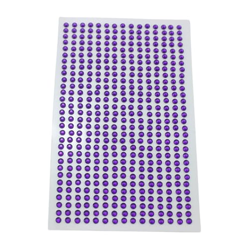 BELOWSYALER Glitzerstein-Aufkleber, selbstklebend, für Gesicht, 3 mm, zum Aufkleben auf Juwelen für Körper, Gesicht und Basteldekorationen von BELOWSYALER