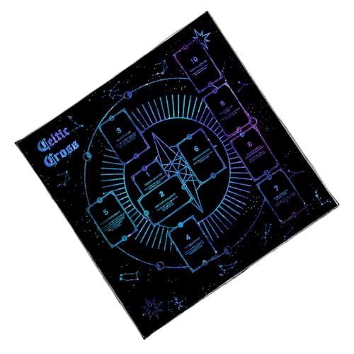 BELOWSYALER Lesekarte, Astrologie, Tischdecke, Altar, quadratisch, Wahrsagungskarte, Tischdecke, Hexerei, Decktuch BELOWSYALER Lesekarte, Astrologie, Tischdecke, Altar, quadratisch, Wahrsagungskarte, Tischdecke, Hexerei, Decktuch von BELOWSYALER