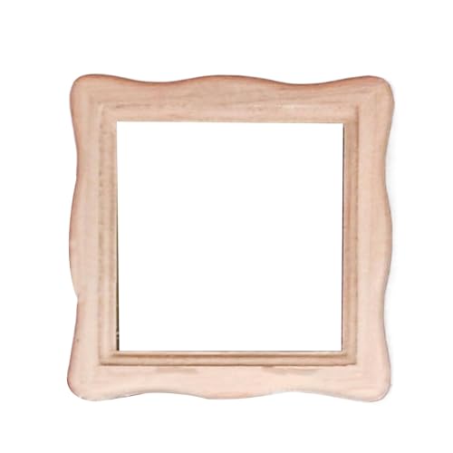 BELOWSYALER Realistisches Holz Zakka Realistische Pretend Play Display Bilderrahmen Modell Spielzeug für 1:12 Puppenhaus von BELOWSYALER