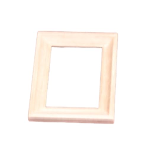 BELOWSYALER Realistisches Holz Zakka Realistische Pretend Play Display Bilderrahmen Modell Spielzeug für 1:12 Puppenhaus von BELOWSYALER