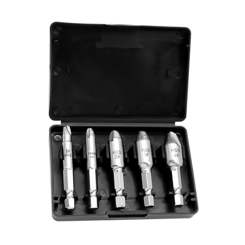 BELOWSYALER Schraubenentferner und Ausdreher Set 1/4 Zoll Schaft Schraubenausdreher Bohrer Schrauben Bolzen schnell abisoliert BELOWSYALER Schraubenentferner und Ausdreher Set 1/4 Zoll Schaft Schraubenausdreher Bohrer Schrauben Bolzen schnell abisoliert von BELOWSYALER